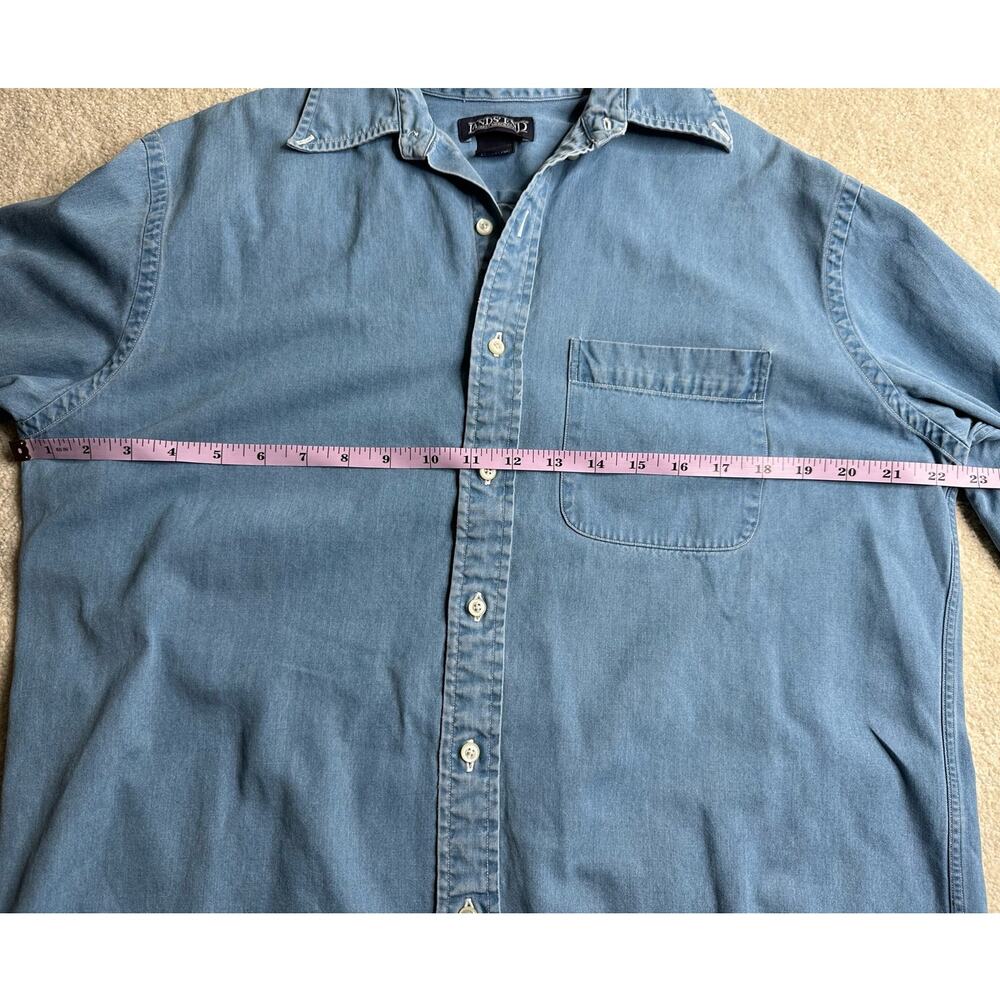 Landsend: Chambray Button Down - image 5